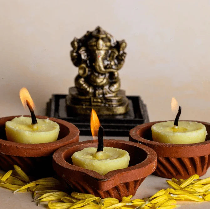 Shuddhi Ghee Diya – 100% Pure Cow Ghee Diyas